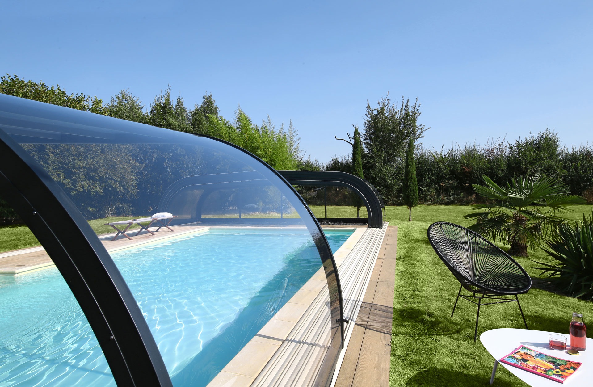 Abri de piscine haut Rénoval